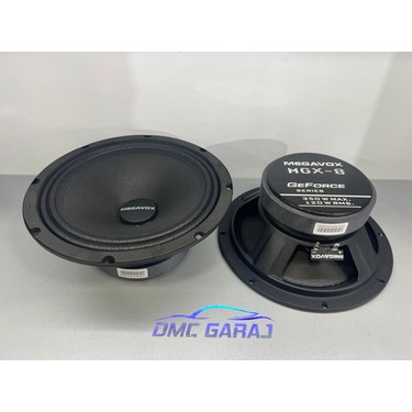 Megavox Mgx-8 20 cm Midrange 120 Rms Fiyatı - Taksit Seçenekleri