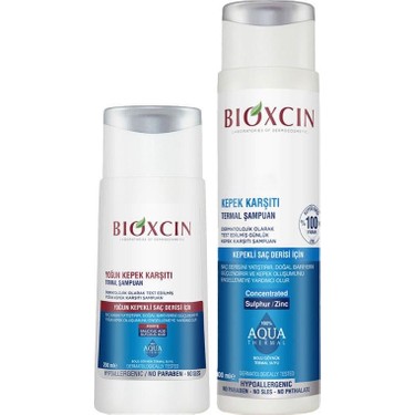 Bioxcin Aqua Thermal Kepeğe Karşı Etkili Şampuan Seti 200ML Fiyatı