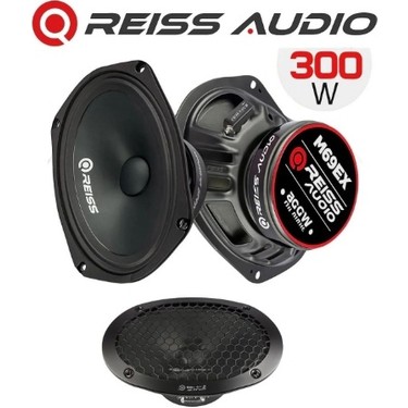 Reiss Audio RS-M69EX Excellence Serisi Oval 6x9 Çifti Fiyatı