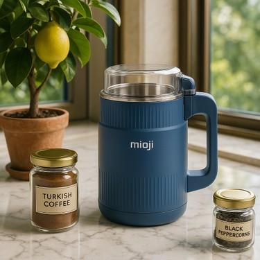 Mioji CG34 500W Paslanmaz Çelik Bıçak Kompakt Baharat ve Fiyatı