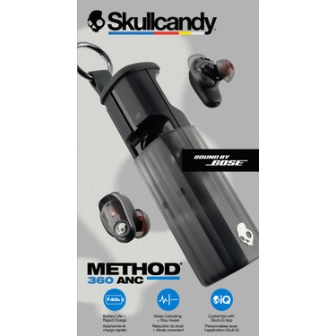 Skullcandy Method 360 Anc Tws kulaklık True Black S2MTW- Fiyatı