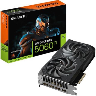 Gıgabyte Geforce Rtx 5060 Tı Wındforce 16GB Gddr7 128BIT Fiyatı