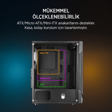 James Donkey Helix H800 4xrainbow Fan Temperli Cam 650W 80+ Fiyatı