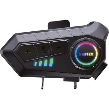 Sunix 1000 Mah Ipx6 Su Geçirmez V5.3 Intercom Motosiklet Fiyatı