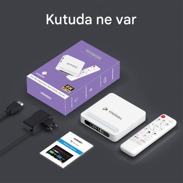 H618 Plus 8k Android 14.0 Tv Box 4GB+32GB Medya Oynatıcı Air Fiyatı