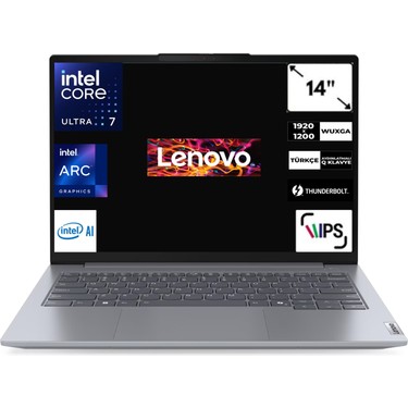Windowsノート本体 lenovo ThinkPadL14Gen5Ultra7/32GB256GB Lenovo Thinkbook 14 G7 Iml Intel Core Ultra 7-155H 32 GB Fiyatı