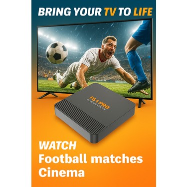 FS1PRO Teknoloji Box S 4K Ultra Hd Lisanslı Android Tv Box / Fiyatı