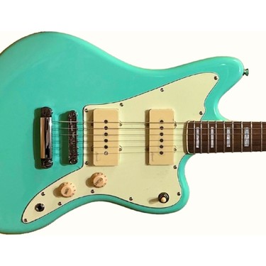 Harley Benton JA-60CC Seafoam Green Elektro Gitar – Vintage Fiyatı
