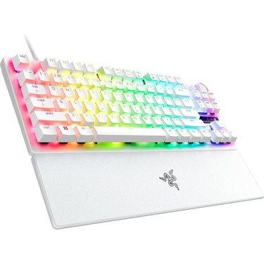 キーボード Razer huntsman v3 pro tkl white Razer Huntsman V3 Pro Tenkeyless - Tkl Analog Optik Espor Pc Fiyatı
