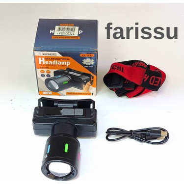 Şarjlı Kafa Lambası KX-1832 | 60W LED Zoomlu | 3000MAH | Fiyatı