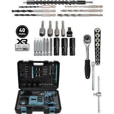 Akülü Kömürsüz Motor 800 Nm Torklu Şarjlı Somun Sıkma Bijon Fiyatı