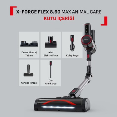 Tefal TY6T88TR X-Force Flex 8.60 Max Animal Care 45 Air Watt Fiyatı