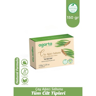 Agarta Çay Ağacı Sabunu 150 Gram Fiyatı - Taksit Seçenekleri