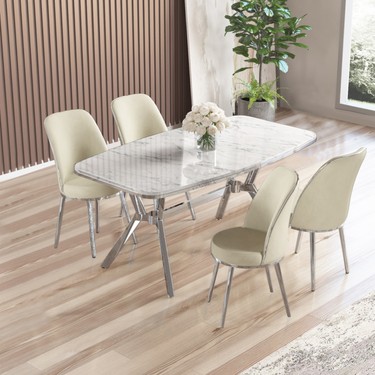 masa サイズ L Lena Serisi 90x160 Lak Panel Antrasit İroni Gold Kaplama Ayaklı