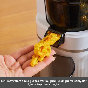 Karaca Fresh Press Slow Juicer Yavaş Sıkım Katı Meyve Fiyatı