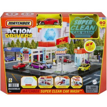 Matchbox Aksiyon Sürücüleri Süper Oto Yıkama Oyun Seti, 3 Fiyatı