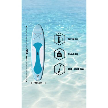 Birlik Oyuncak Firstop Sup Paddle Board Seti 305X79X15CM Fiyatı