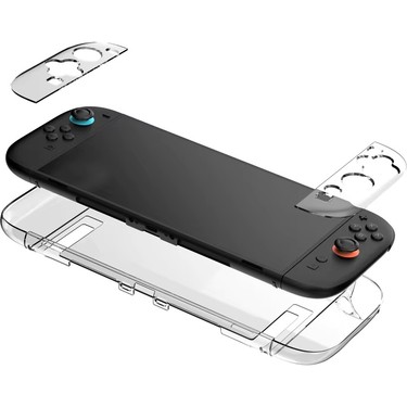 Teknoroket Nintendo Switch 2 Şok Emici Şeffaf Komple Kılıf Fiyatı
