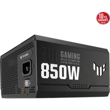 ASUS TUF GAMING-850G 80+ GOLD 850W MODÜLER ATX 3.1 UYUMLU 10 Fiyatı
