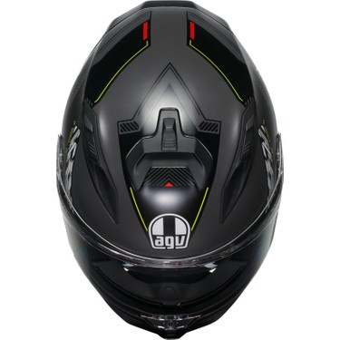Agv K7 Kyber Matt Grey Yellow Fluo Kapalı Kask Fiyatı