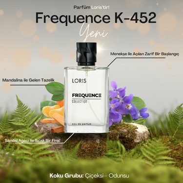 Loris K-452 Frequence Kadın Edp Parfüm 50 ml Fiyatı