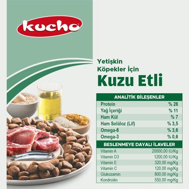 Adult Dog Kuzulu Yetişkin Köpek Maması, 100 gr x 5 Adet, Tüm Fiyatı