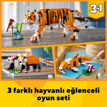 LEGO® Creator Muhteşem Kaplan 31129 - 9 Yaş & Üzeri Çocuklar Fiyatı