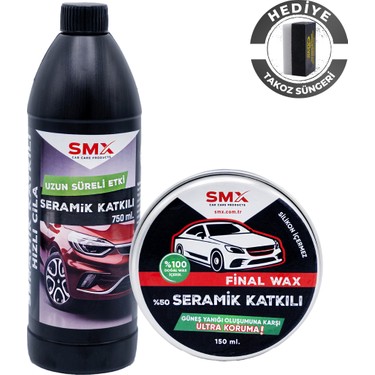 Final Wax 150 ml + Seramik Katkılı Hızlı ve Pratik Cila Fiyatı