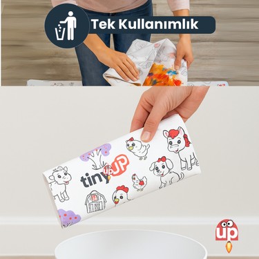 TinyUp Tek Kullanımlık Mama Sandalyesi Altı & Aktivite Fiyatı