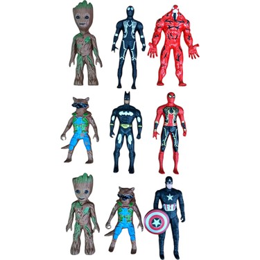 Brother Toys 24'lü Süper Kahraman Seti Örümcek Adam Hulk Fiyatı