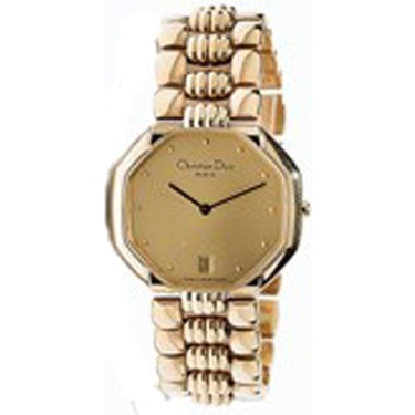 稼働品　Christian Dior 　クオーツ腕時計 　D45-154 Christian Dior Dior D45-154VCH Erkek Kol Saati Fiyatı