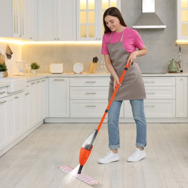 Macromax Fashion Çift Taraflı Sprey Mop, Kovasız Pratik Fiyatı