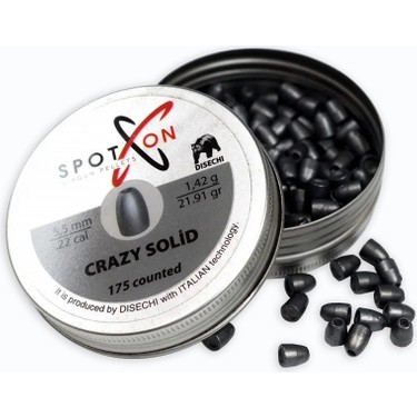 Spoton Crazy Solid Havalı Pelet 5.5 mm (175'LI) Fiyatı