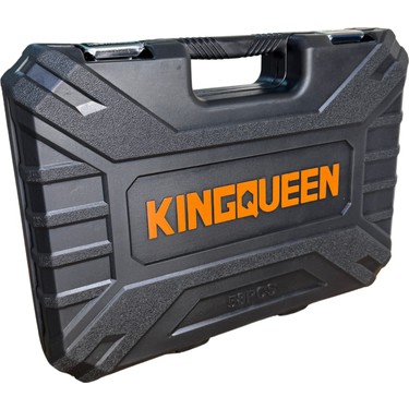 KingQueen 58 Parça 72 Diş Eğik Cırcır 1/2 Lokma Takım ve Fiyatı
