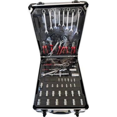 187 Parça Profesyonel Alüminyum Tekerlekli Takım Çantası Fiyatı