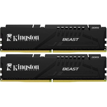 KINGSTON 16GB 5200MT/s DDR5 CL36 DIMM (Kit of 2) Beast Black Fiyatı