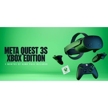 Meta - Quest 3s Xbox Edition 128 GB Karbon Siyahı Fiyatı
