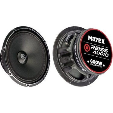 Reiss Audıo RS-M87EX 20 cm 600 Watt Mıdrange Oto Hoparlör Fiyatı