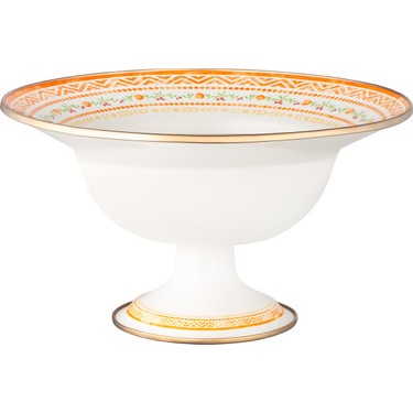 Madame Coco Rodez Ayaklı Meyve Kasesi - Turuncu - 30 cm Fiyatı