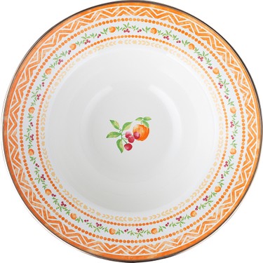 Madame Coco Rodez Ayaklı Meyve Kasesi - Turuncu - 30 cm Fiyatı