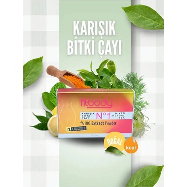 Fitbody Doğal Karışımlı Detox Çay 30 Paket Limon Aromalı Fit Fiyatı