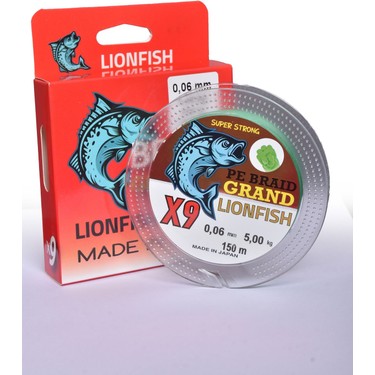 Oltamix Lıonfısh X9 Braıd Grand 150 mt Örgü Ip Yeşil Süper Fiyatı