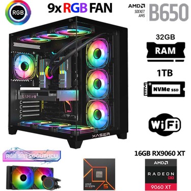 Xaser Lexus X760 Ryzen 5 7500F 32GB Ddr5 Ram 1tb M.2 Nvme Fiyatı