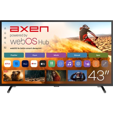 Axen AX43DIL540 43 109 Ekran Uydu Alıcılı Full HD Smart LED Fiyatı