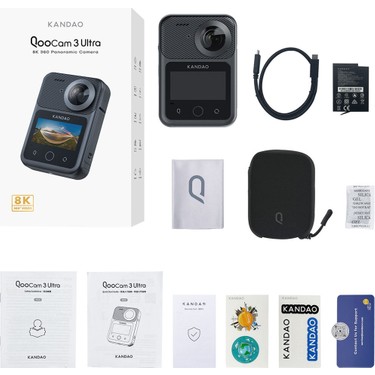 Kandao Qoocam 3 Ultra Ultimate Vision 8k 360 Camera Fiyatı