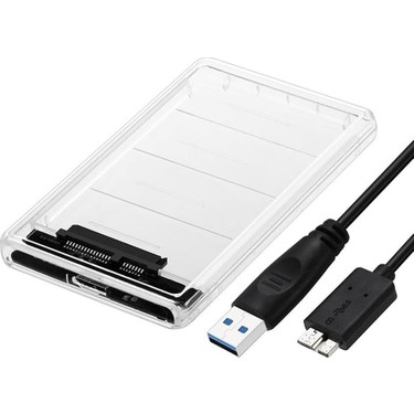 Lunatic 6642 2.5 USB 3.0 Harici SSD Harddisk Şeffaf Fiyatı