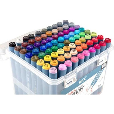 Rich Art-X Sketch Marker Duo 80 Li Set 18051 Fiyatı