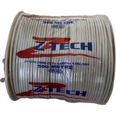 Ztech ZR-500 2+1 2*0,50 500M Cctv Kablo Fiyatı - Taksit Seçenekleri