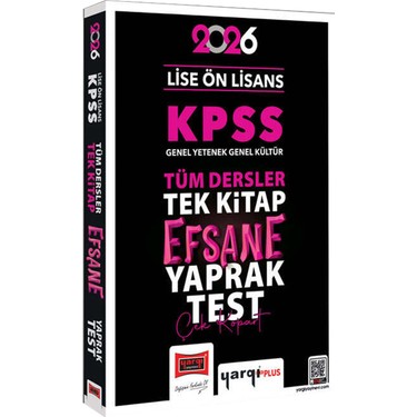 2026 Kpss Lise Ön Lisans Gygk Tüm Dersler Çözümlü Soru Kitabı