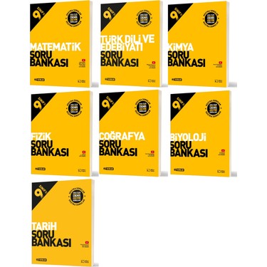 Hız 2026 9. Sınıf Soru Bankası Seti Tam Set 7 Kitap Kitabı